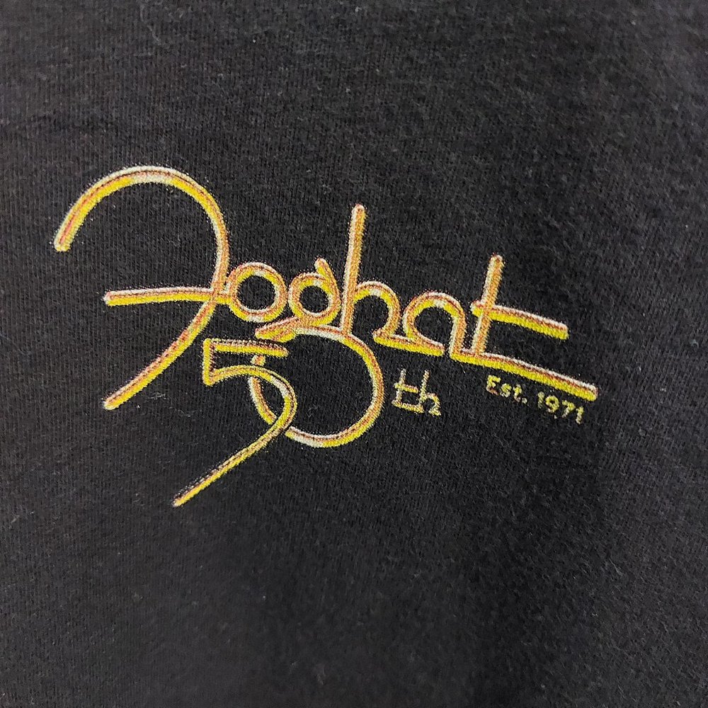 Foghat 50th Anniversary Concert Tour T-Shirt, EUC, Collectors Must Have!